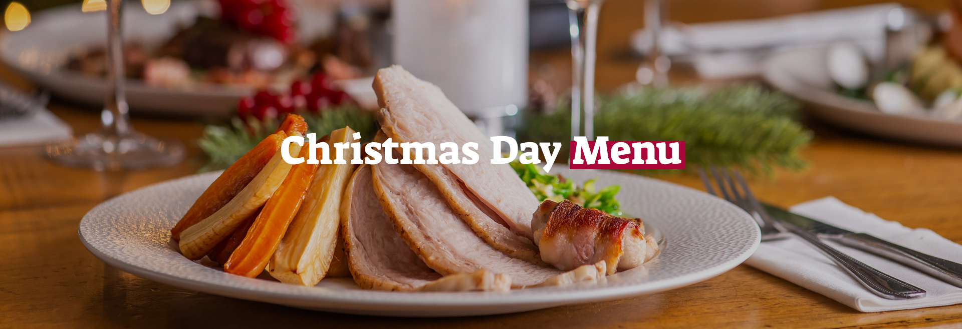 Christmas Day Menu at The Cape Of Good Hope